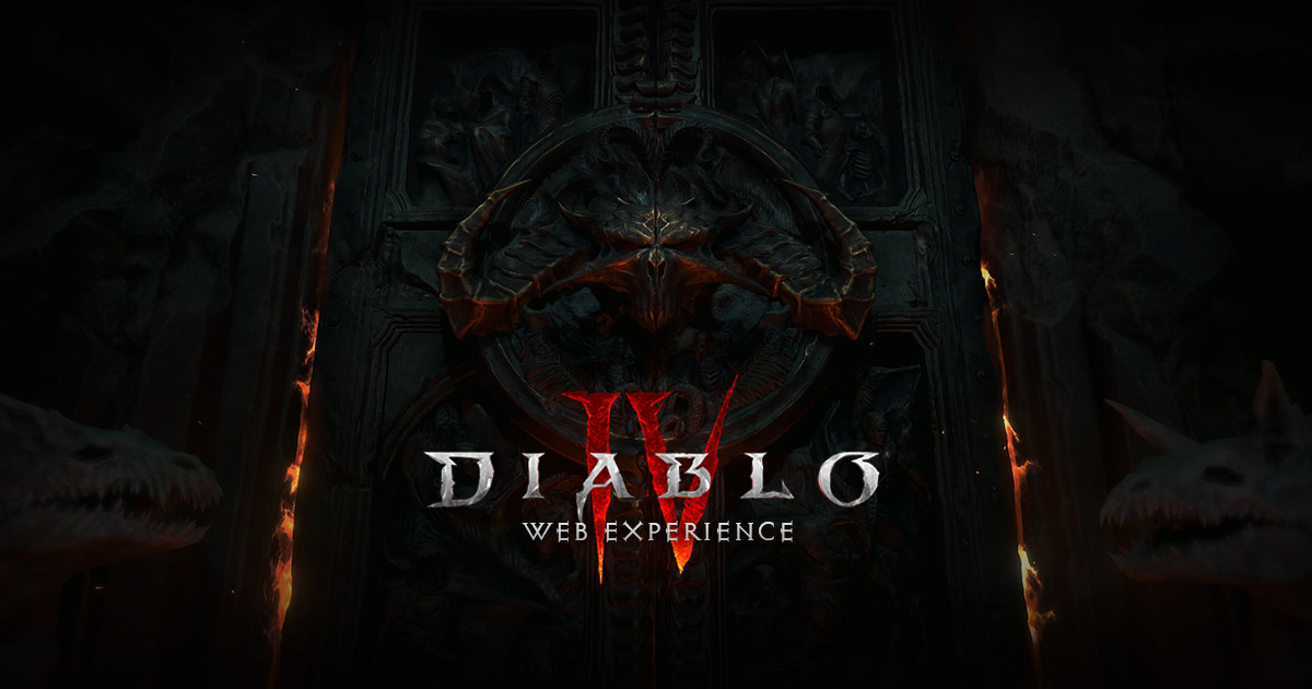 Diablo IV: Web Experience Concept by Loris Stavrinides